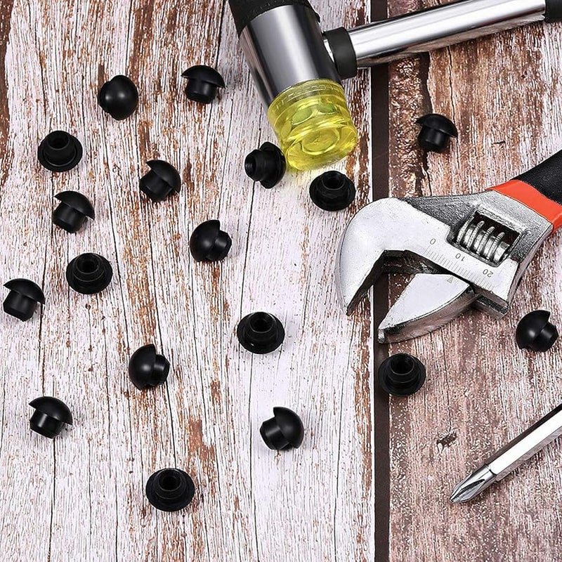 Universal Horizontal Hydraulic Jack Oil Reservoir Filler Bung Plug Rubber 20pcs - Image 3